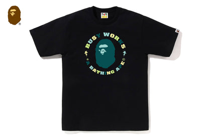 BAPE COLORS BUSY WORKS STA TEE