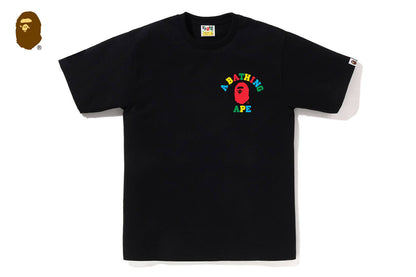 BAPE COLORS COLLEGE ATS TEE