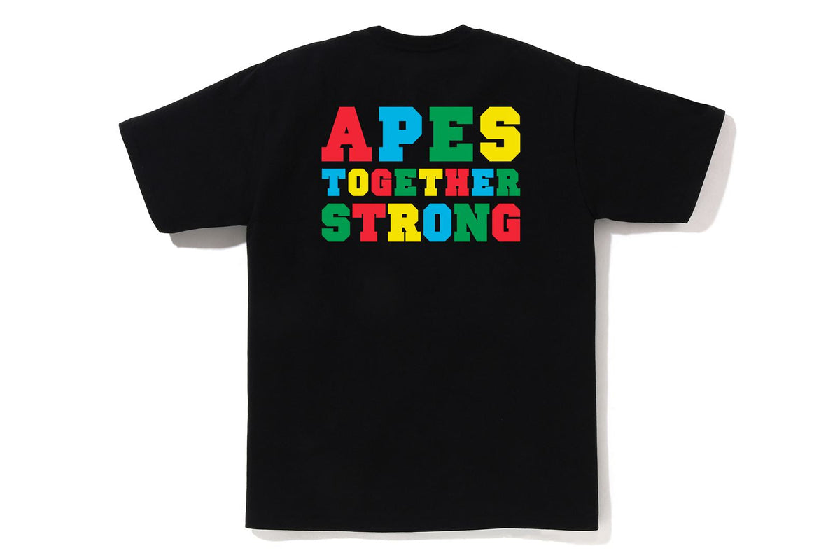 BAPE COLORS COLLEGE ATS TEE