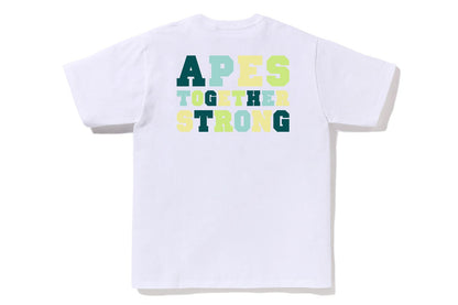 BAPE COLORS COLLEGE ATS TEE