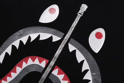 BAPE GLITTER SHARK TEE
