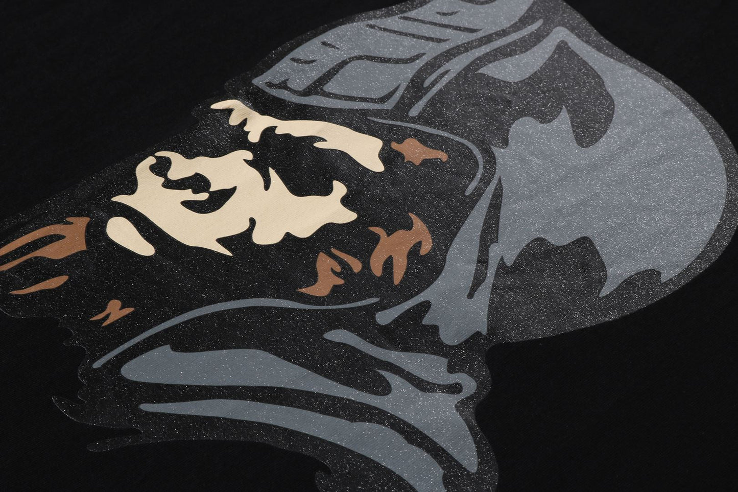 BAPE GLITTER GENERAL TEE