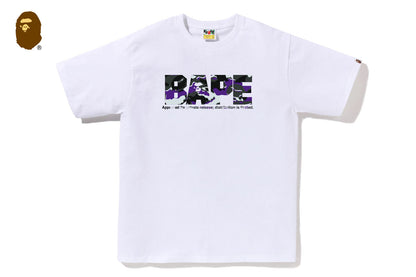 BAPE GLITCH WOODLAND CAMO ARMY TEE