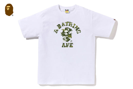 BAPE MULTI PIXEL CAMO COLLEGE TEE