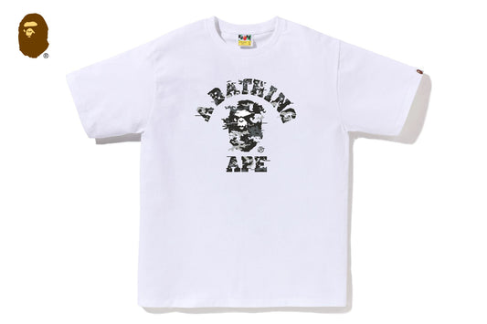 BAPE MULTI PIXEL CAMO COLLEGE TEE
