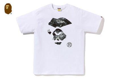 BAPE MULTI PIXEL CAMO MAD APE FACE TEE