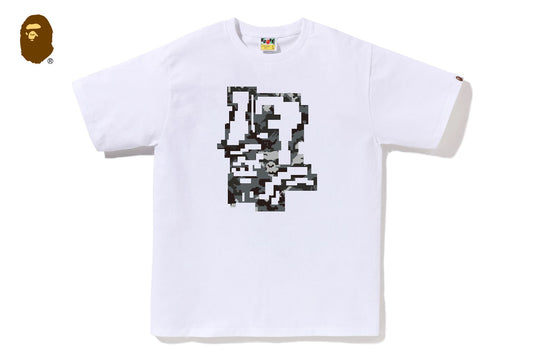 BAPE MULTI PIXEL CAMO DIGITAL GENERAL TEE