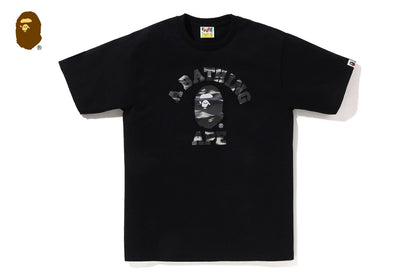 BAPE SCREEN CAMO COLLEGE TEE