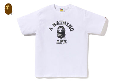 BAPE SCREEN CAMO COLLEGE TEE