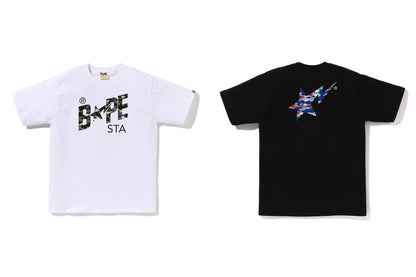 BAPE SCREEN CAMO BAPE STA TEE