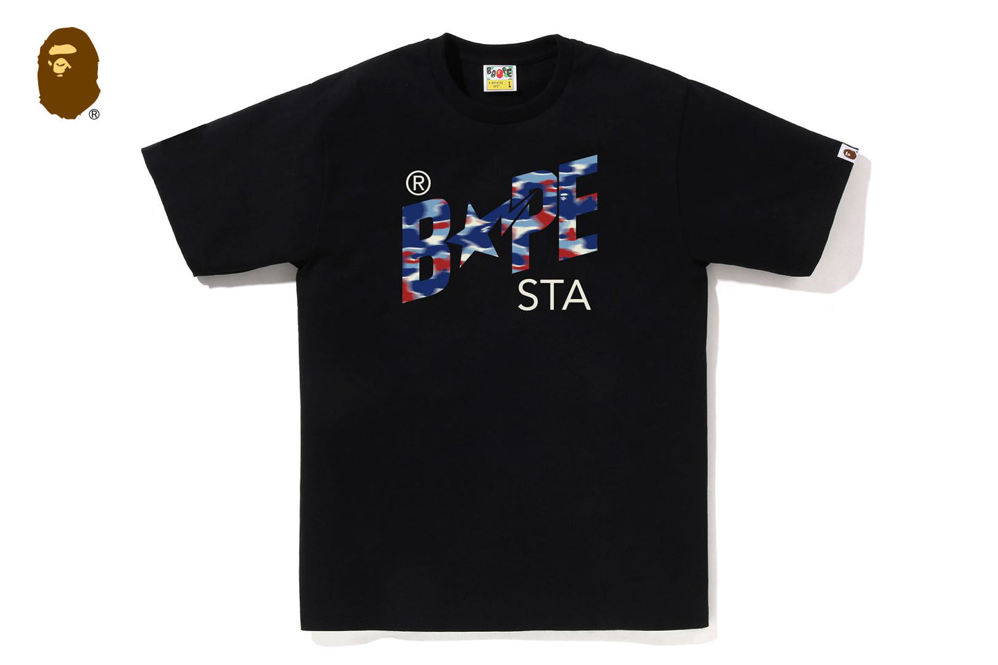 BAPE SCREEN CAMO BAPE STA TEE