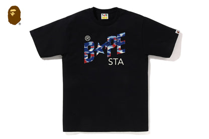 BAPE SCREEN CAMO BAPE STA TEE