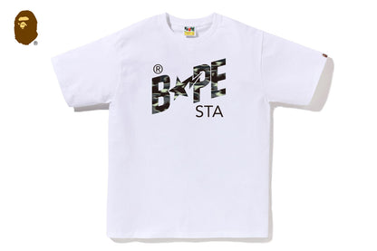 BAPE SCREEN CAMO BAPE STA TEE