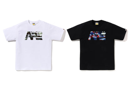 BAPE 螢幕迷彩戰術標誌短袖T恤