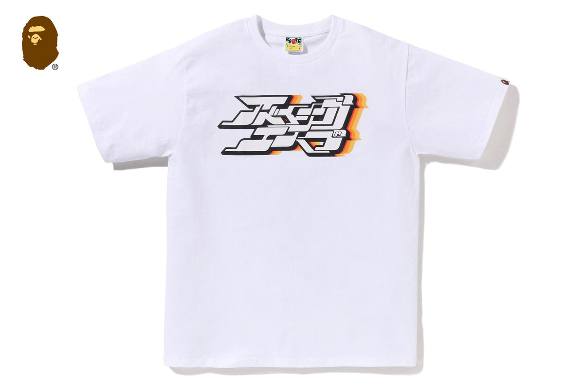 BAPE JAPANESE GRAFFITI LETTER TEE