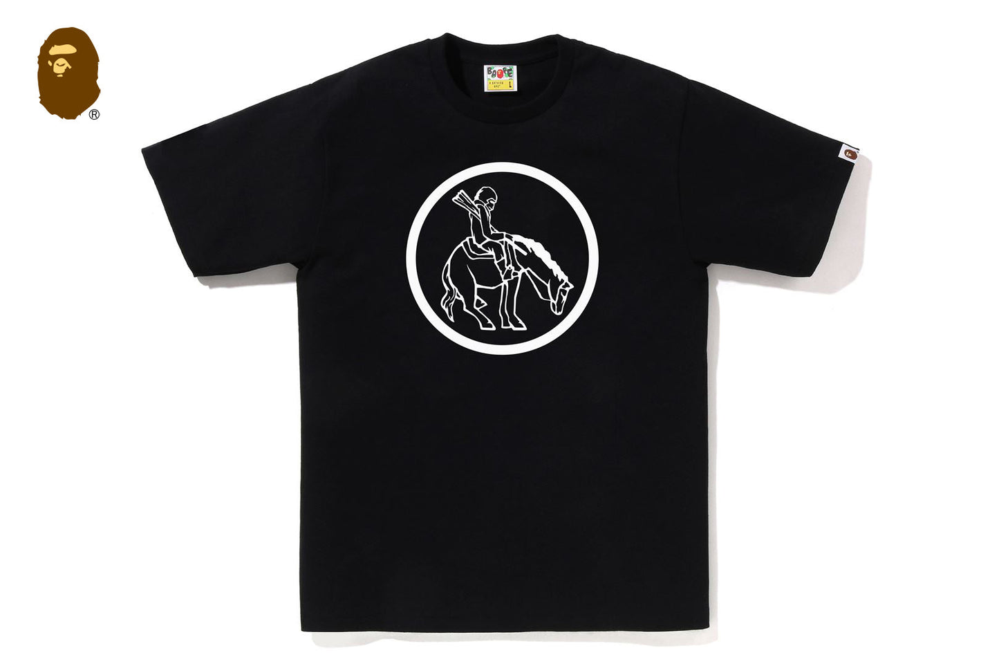 BAPE SIMPLE SOLDIER MIL PATCH TEE