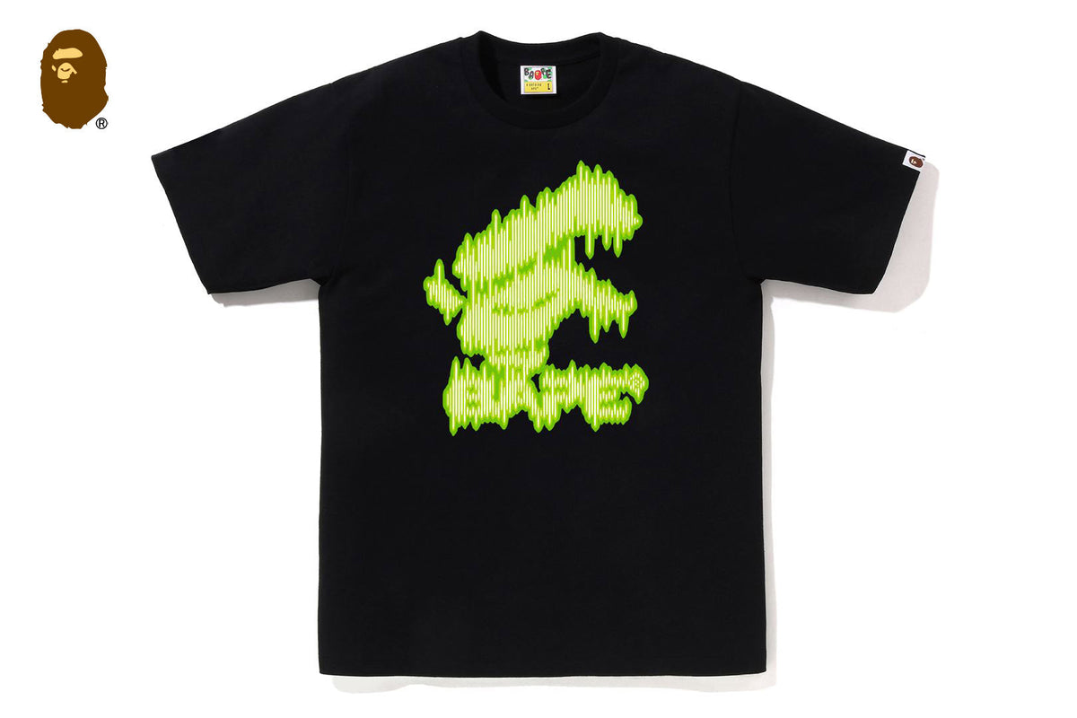 BAPE NOISY BAPE LOGO TEE