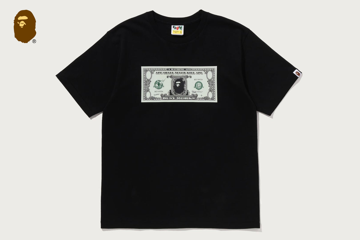 BAPE BAPE BANKNOTE TEE