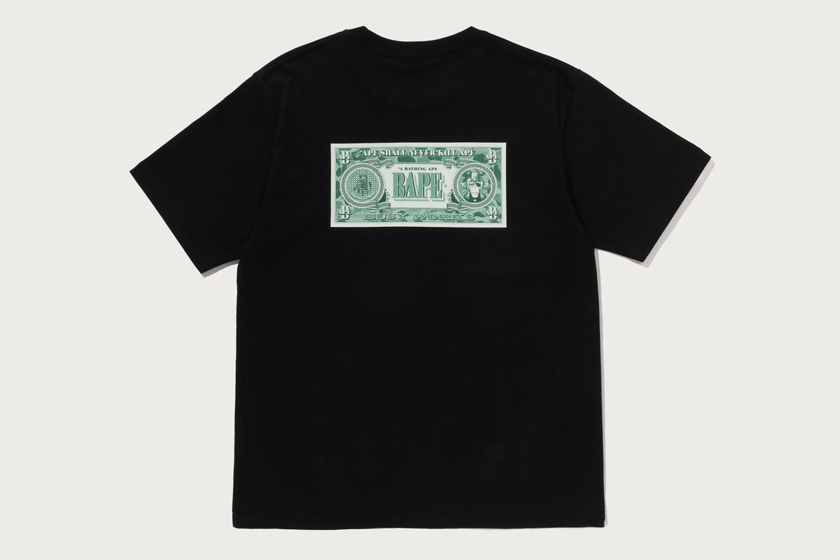 BAPE BAPE BANKNOTE TEE