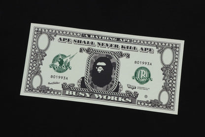 BAPE BAPE BANKNOTE TEE