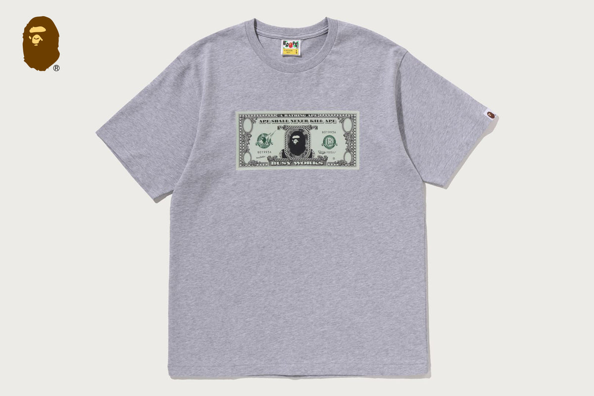 BAPE BAPE BANKNOTE TEE