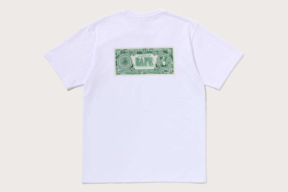 BAPE BAPE BANKNOTE TEE