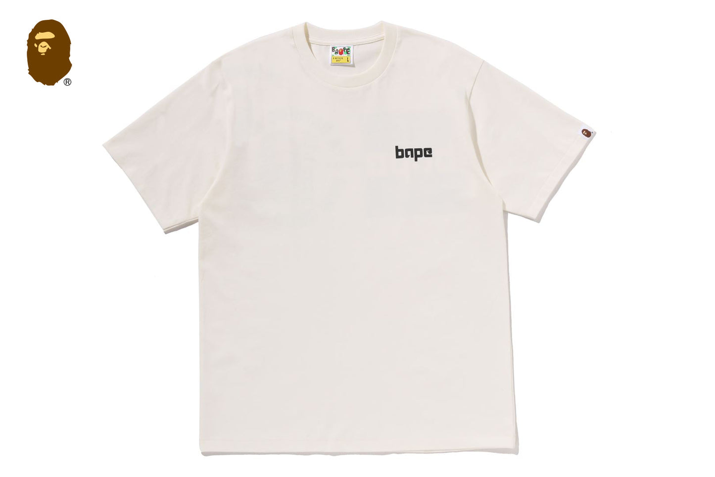 BAPE A BATHING APE LOGO TEE