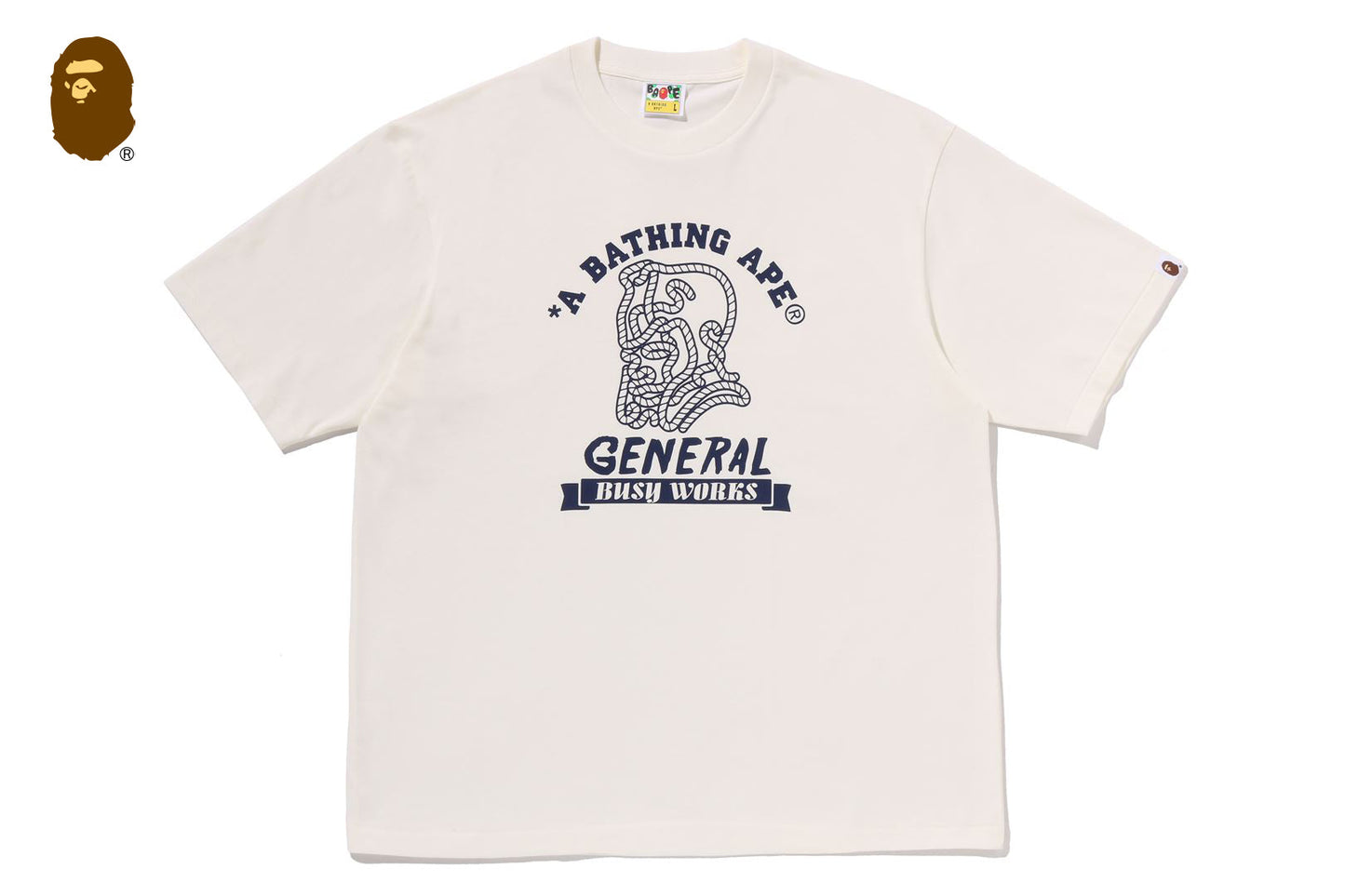 BAPE GENERAL COLLEGE 寬鬆版T恤
