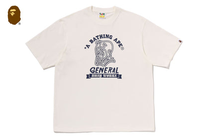 BAPE GENERAL COLLEGE 寬鬆版T恤