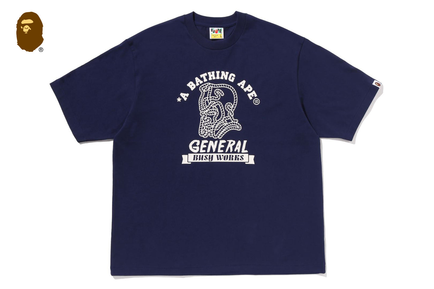 BAPE GENERAL COLLEGE 寬鬆版T恤