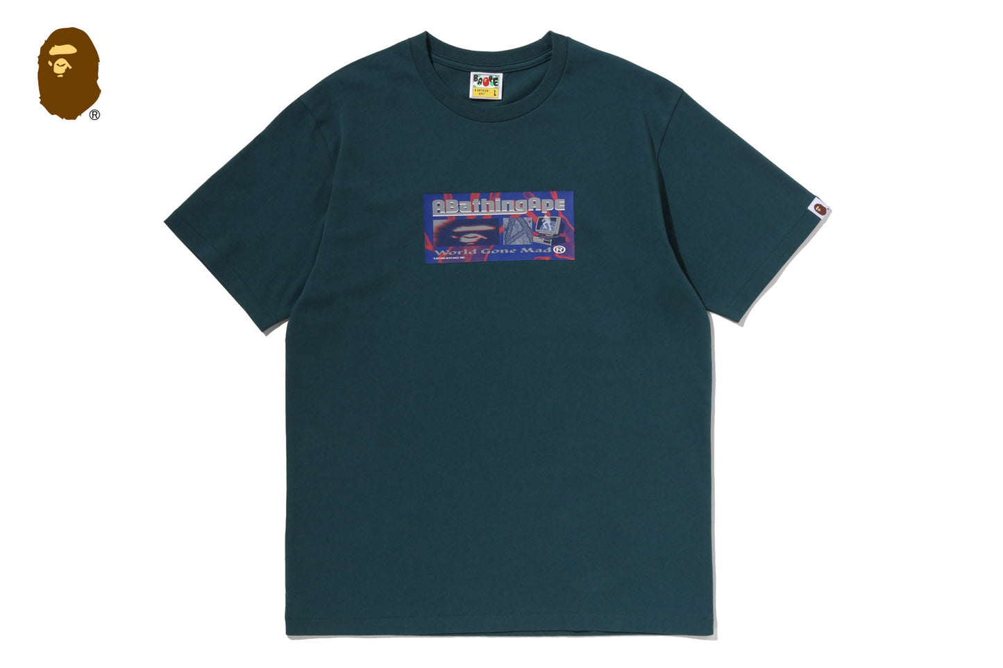 BAPE HANDPRINT LOGO TEE