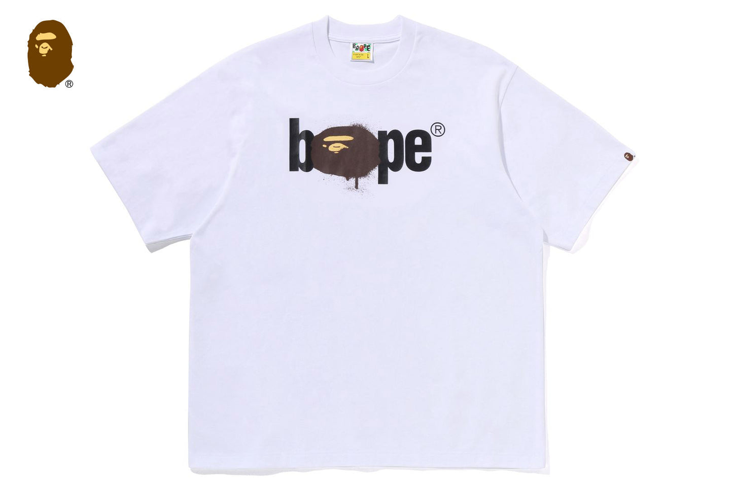 BAPE GRAFFITI BAPE LOGO 寬鬆版T恤