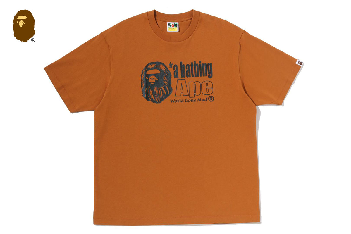 BAPE APE HEAD LOGO 寬鬆版短袖T恤