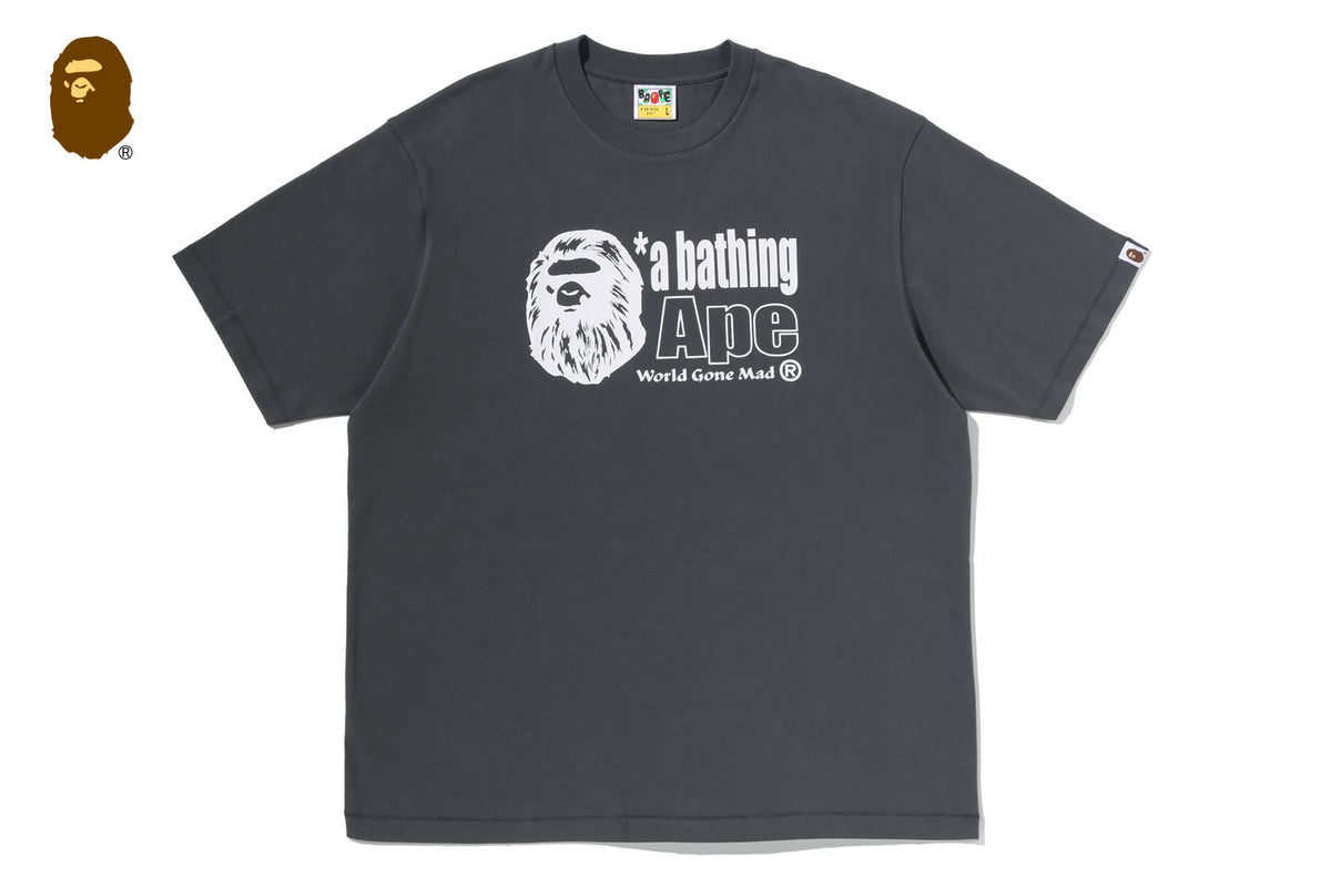 BAPE APE HEAD LOGO 寬鬆版短袖T恤