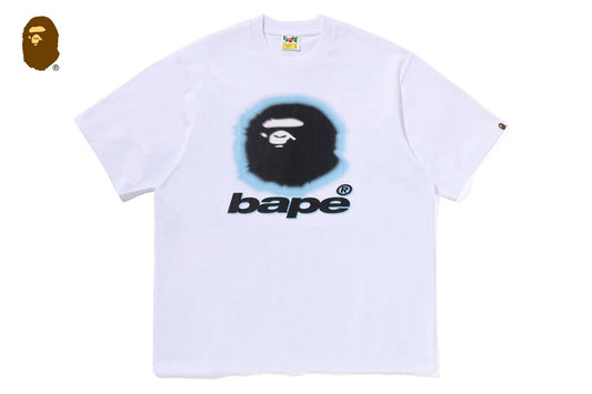 BAPE SPRAY APE HEAD 寬鬆版短袖T恤