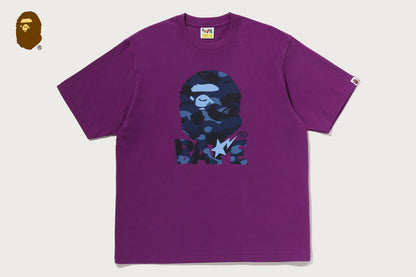 BAPE COLOR CAMO APE HEAD RELAXED FIT TEE