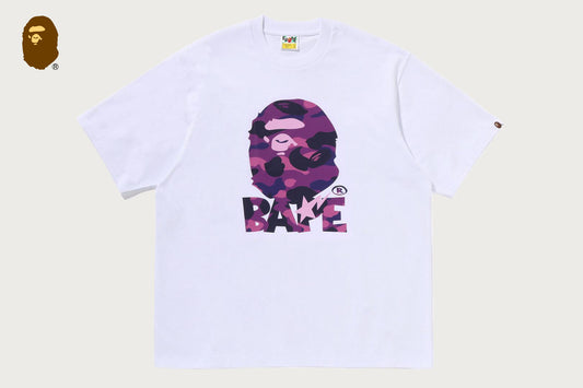 BAPE COLOR CAMO APE HEAD RELAXED FIT TEE