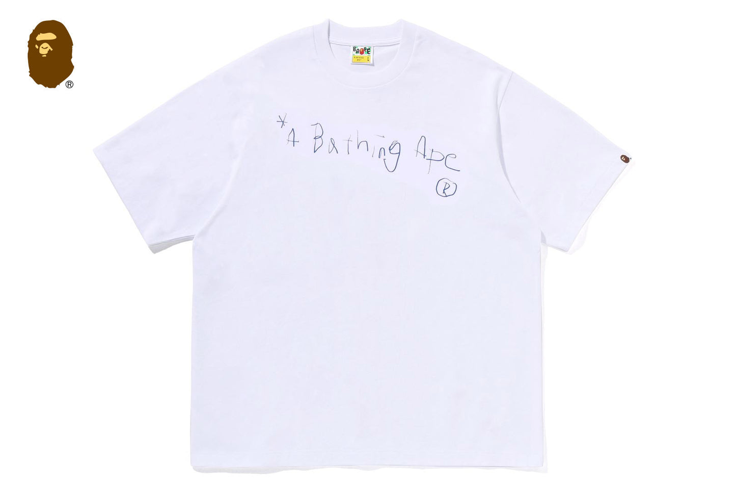 BAPE 手繪放鬆版T恤