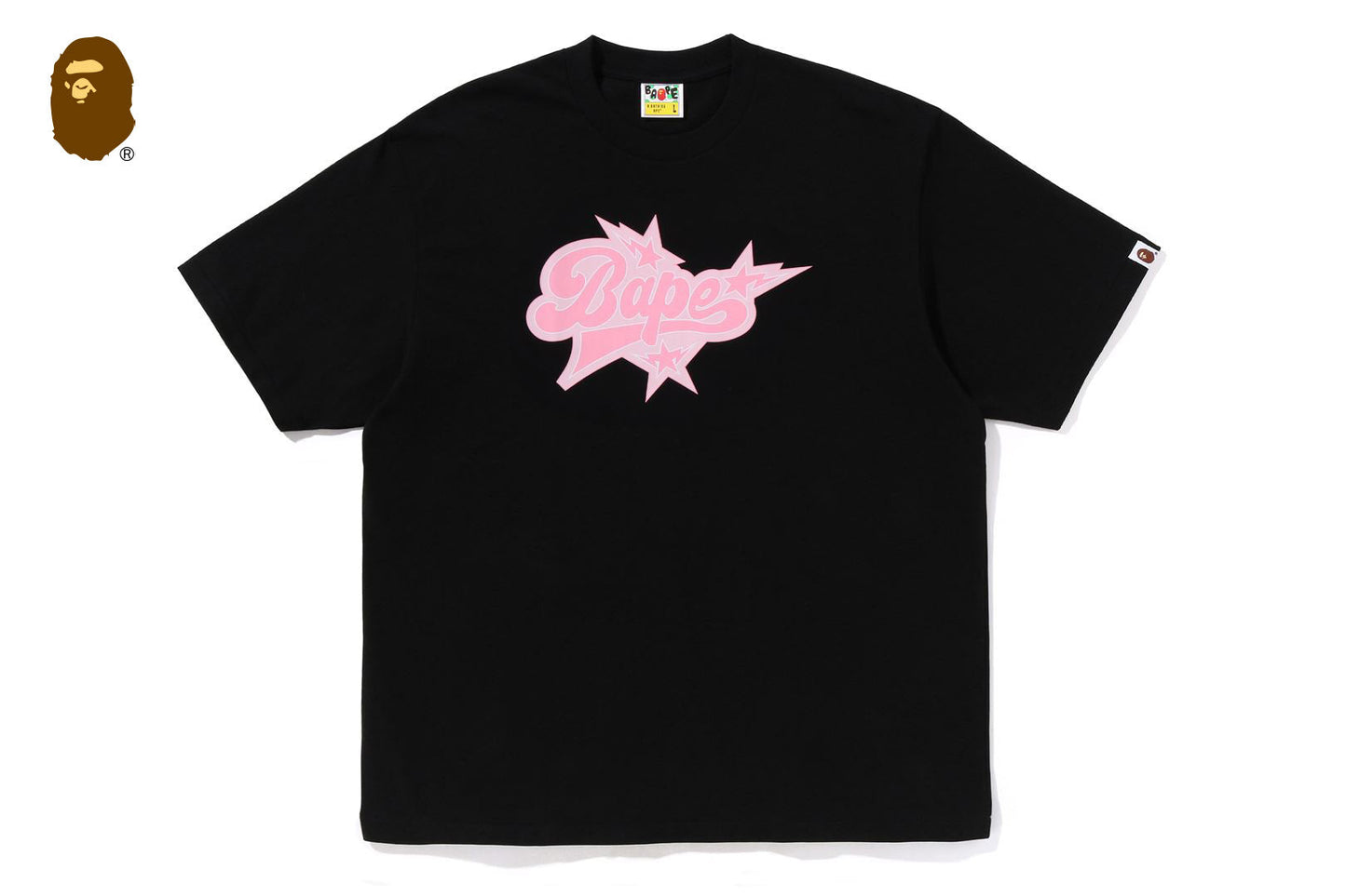 BAPE STA LOGO 寬鬆版T恤
