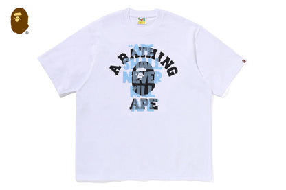 BAPE APE SHALL NEVER KILL APE COLLEGE 寬鬆版短袖T恤