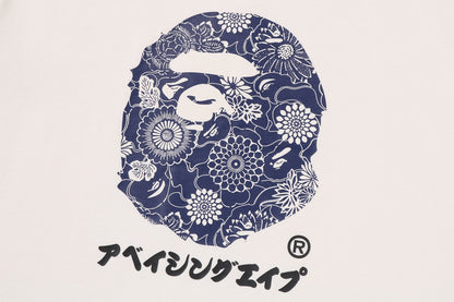 BAPE JAPANESE INDIGO ART CAMO TEE