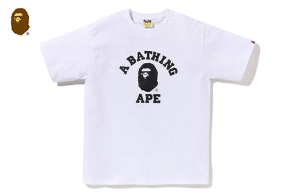 BAPE CRYSTAL STONE EYE COLLEGE TEE