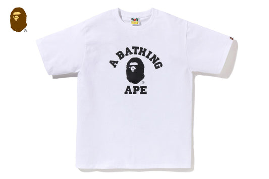 BAPE CRYSTAL STONE EYE COLLEGE TEE