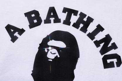BAPE CRYSTAL STONE EYE COLLEGE TEE