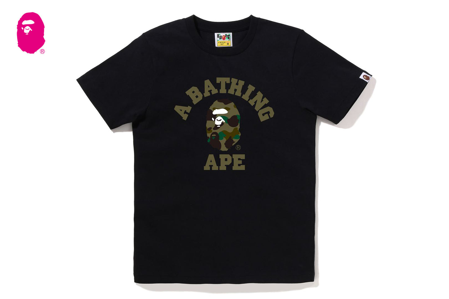 BAPE 1ST CAMO COLLEGE TEE