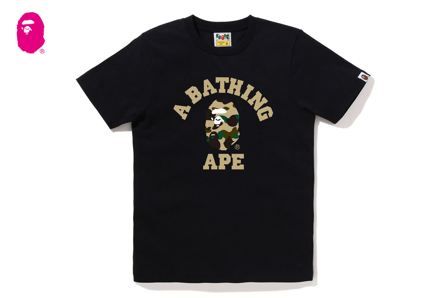 BAPE 1ST CAMO COLLEGE TEE