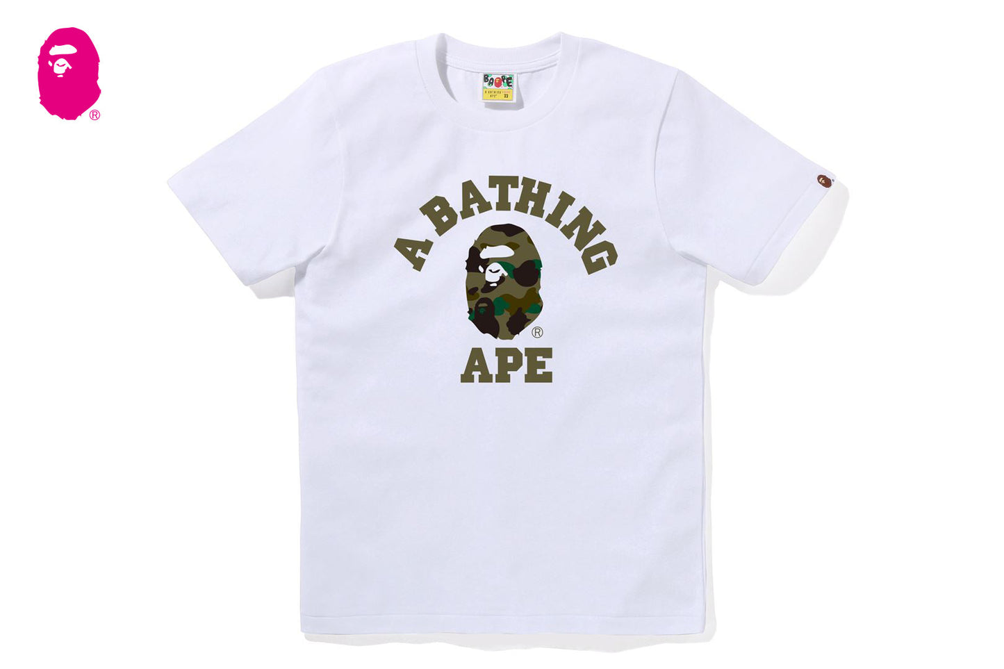 BAPE 1ST CAMO COLLEGE TEE