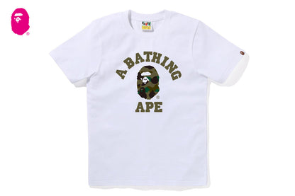 BAPE 1ST CAMO COLLEGE TEE