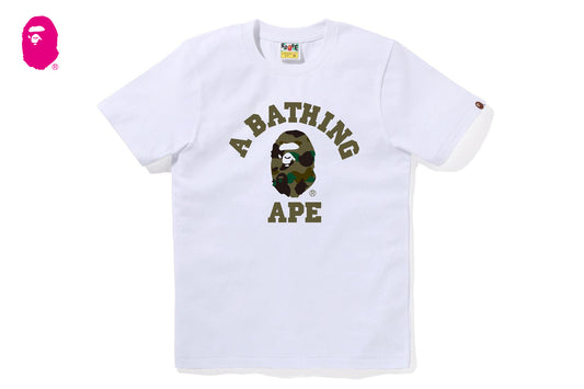 BAPE 1ST CAMO COLLEGE TEE