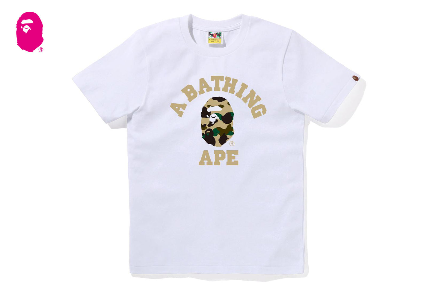 BAPE 1ST CAMO COLLEGE TEE